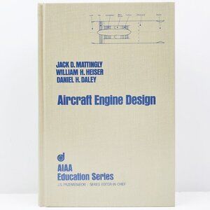 Aircraft Engine Design AIAA Education Series Hardcover Book VTG 1987 Unread New